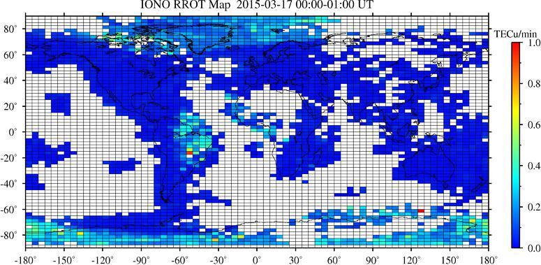 4. Development of ionospheric irregularity maps 4.