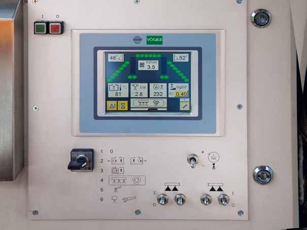 A control panel is provided on the module.