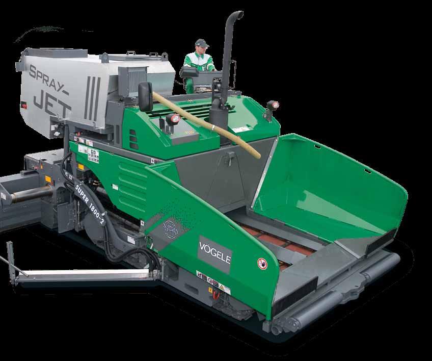 the paver, handling is extremely easy due to