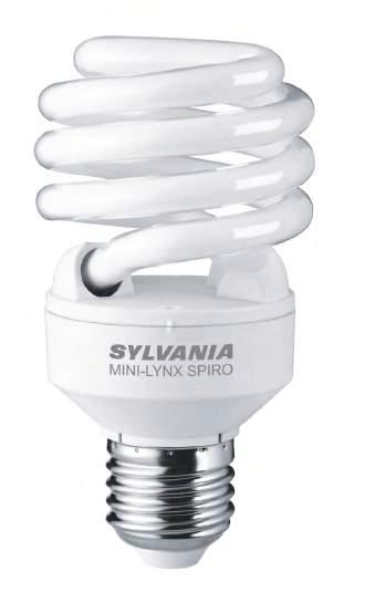 Compact Fluorescent Introduction Compact Fluorescent Lamps Sylvania Compact Fluorescent lamps are available in a wide range of shapes and formats to meet the growing need for compact, energy