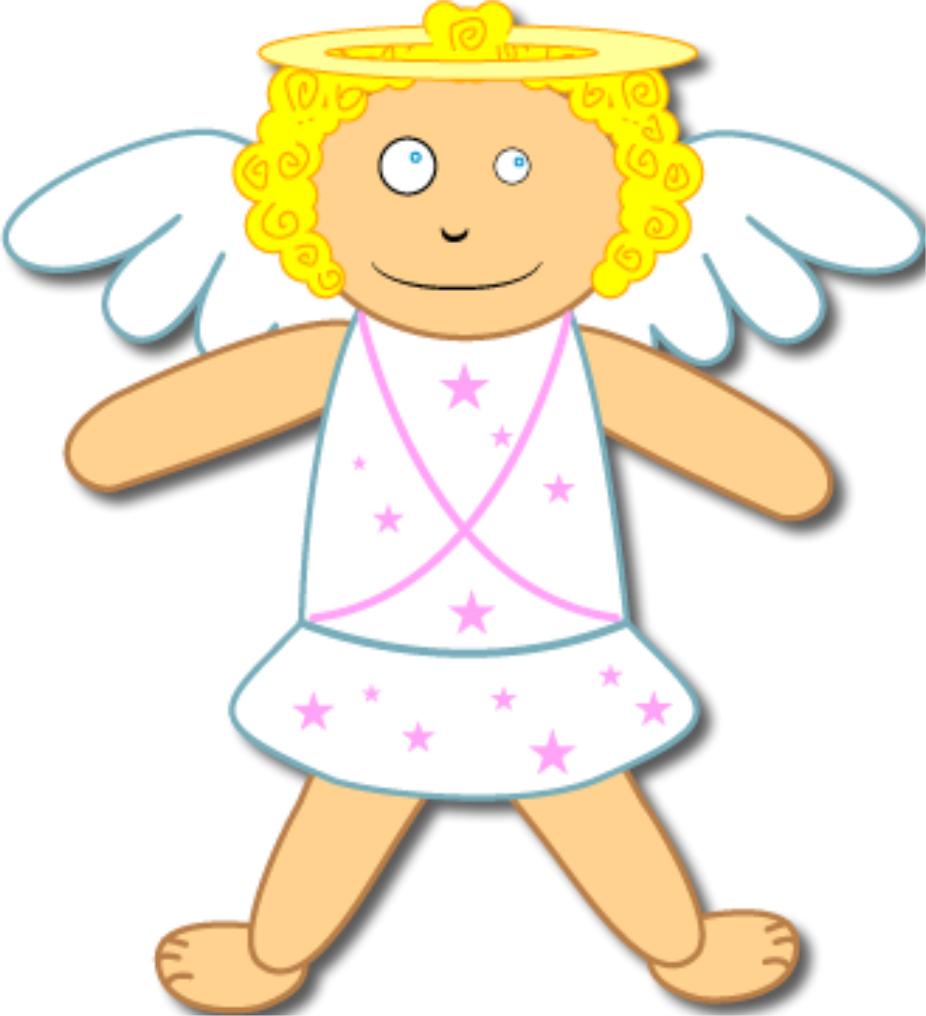 www.hellokids.com : Print page Archangel Gabriel doll http://www.hellokids.com/templates/print.php?id=29290 1 of 2 11/25/2014 3:40 PM How to create your Christmas Angel puppet craft 1.