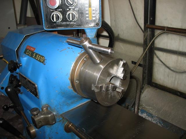Lathe Operation & Safety 2. Wear safety glasses upon entering Shop. 3. Never operate a scroll lathe chuck without a part clamped in it. The jaws can fly out of the chuck. 4.