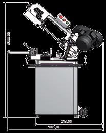 saw S 131GH Metal band saw for easy sawing Mitre cuts from -45