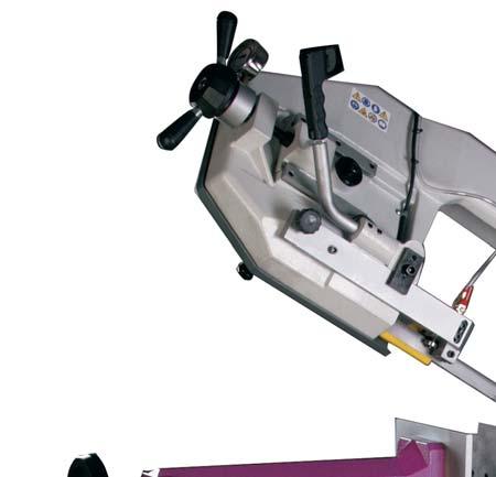 S 310DG Vario Metal band saw with turntable and slewable saw bow for economic and precise working Low-noise running Heavy casting