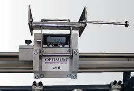 : Material stand MSR 4 with distance measuring system LMS 10 Model LMS 10