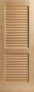 Wood Veneer or Primed Engineered Wood Slab Door Profile Slats Primed engineered wood or hardwood veneer (wood