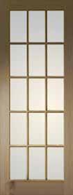 WOOD MULLION Handcrafted wood mullion (wood bar) traditional style French doors are a beautiful