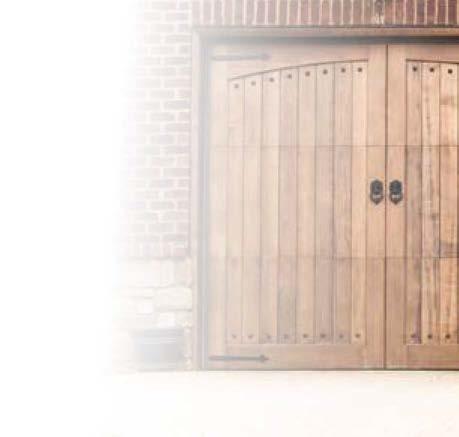handcrafted wood doors 7000 Series architectural details for homes of distinction The 7000 Series wood doors combine the convenience of modern sectional doors with the