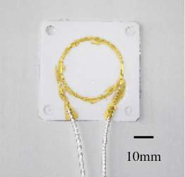 gold-coated optical fiber for high temperature application. The characteristics of this sensor at the elevated temperatures were examined. 2.