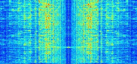 herefore acoustic feedback signal is an audible periodic monotone signal and when an information acoustic signal is applied the result of the public address system output would be a linear sum of the