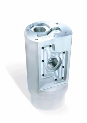 This design distributes cutting force over the two slides assuring exceptional rigidity and maximum accuracy both in turning and milling operations.
