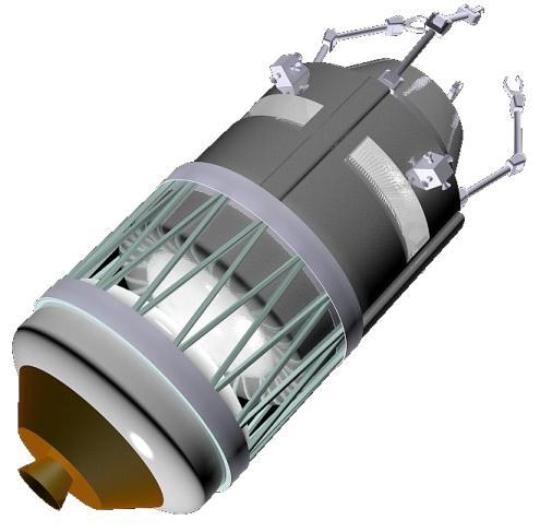 Node 1: LEO Description Tug servicer: Spacecraft with robotic arms Tele-operated from Earth