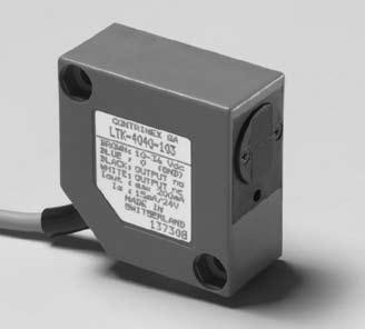 The mm and M devices are the smallest self-contained photoelectric on the market, and are now also available with cylindrical light beam and well-defined operating range.