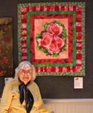 This year we did quilting and binding demonstrations in addition to working on potholder quilts and nine-patch blocks. We had a great time lots of teaching with attendees.