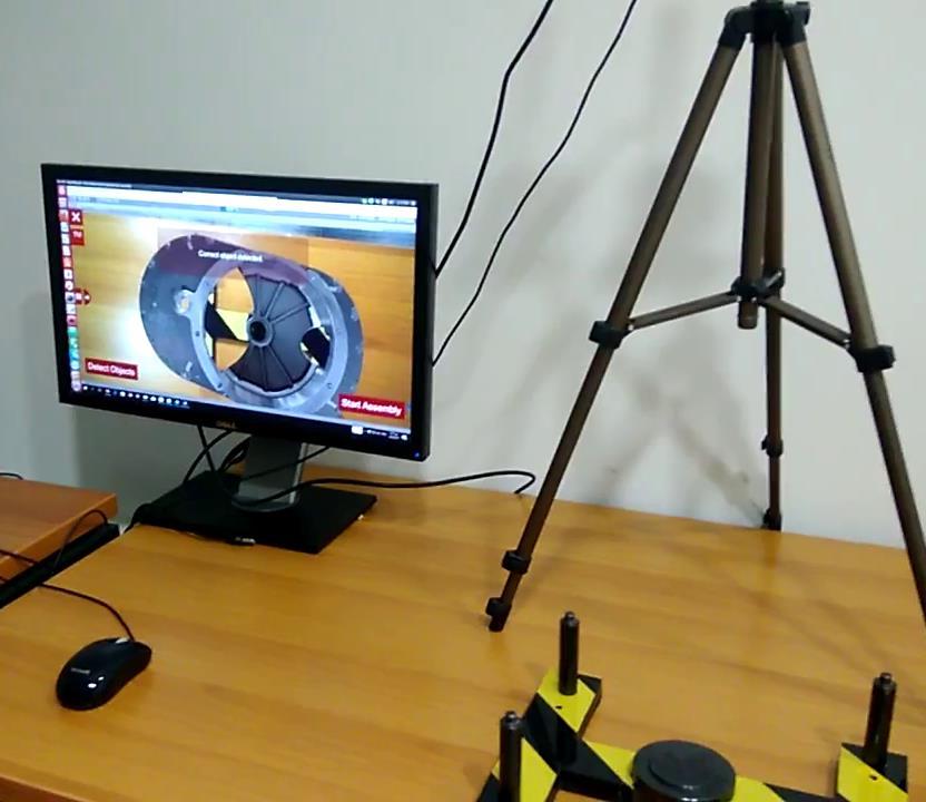 Delivering AR/VR in the context of procedures MARKERLESS AR ASSEMBLY TRAINING Using RGBD cameras to extract 3D Descriptors for each object in assembled and non-assembled states.