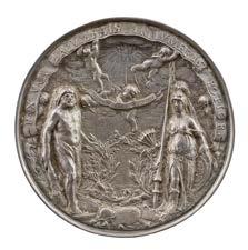 dated 1648 Gilt silver, struck; 73.5 mm 24a & 24b.