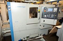 Turning Section Hardinge GS42 Mill / Turn Centre 42mm dia bar capacity, 12 station through coolant turret with Live Tooling