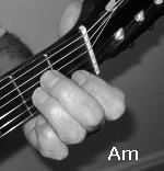 By going from one Minor chord to another Minor chord, the sad tone is extended and is necessary to accentuate what the words are saying.