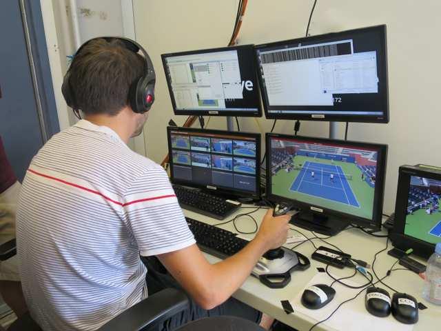 Auto-Tracking developed for out-of of- bounds calls Sony s Hawk-Eye