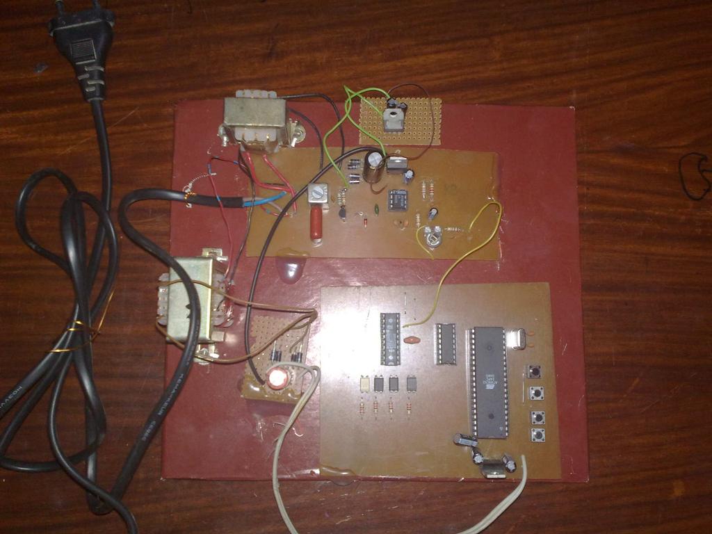 Bilal Said & Khurram Shehzad 42 (Real picture of Transmitter) Figure 1.3 covers the data input section of power line communication transmitter.