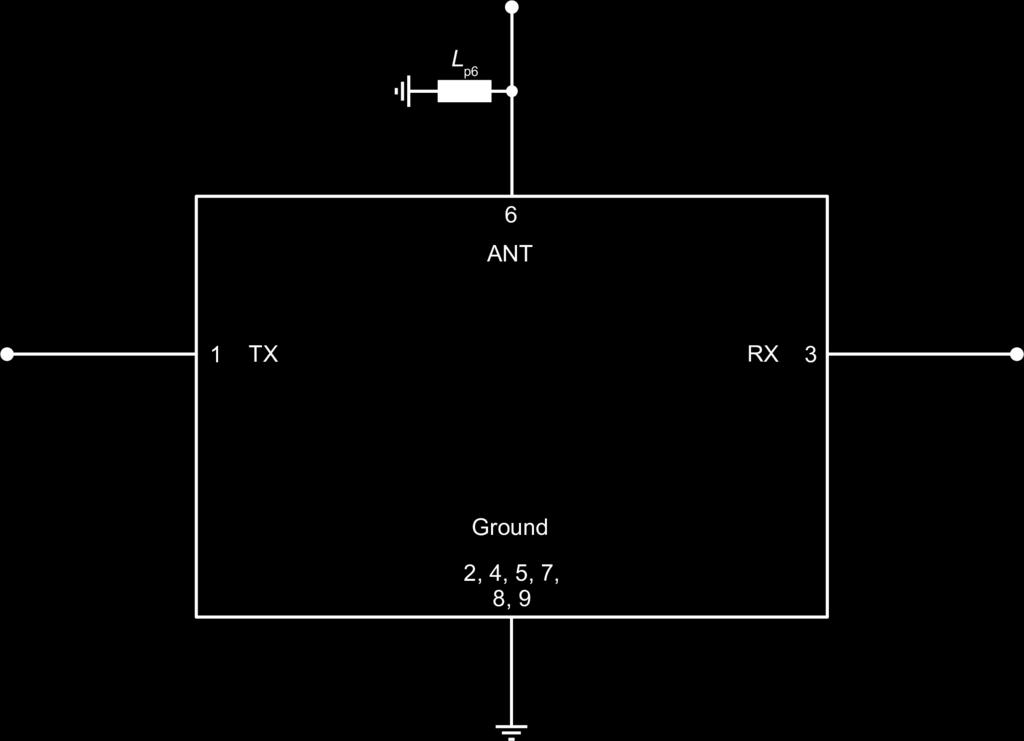 5 Matching circuit L p6 = 8.