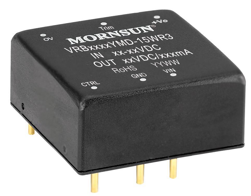 15W,wide input isolated & regulated single output,dip packaging, DC-DC converter Patent Protection RoHS FEATURES Wide input voltage range (2:1) High efficiency up to 91% Isolation voltage :1.