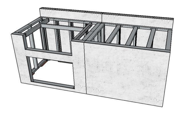 studs and arranged close to the corners of the side panel (Figure 15).