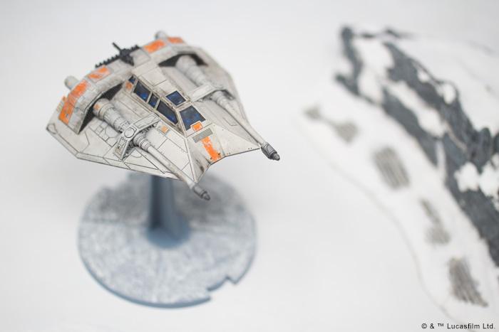Air Superiority The T-47 airspeeder is a low-altitude assault speeder perfectly suited for long-range reconnaissance and scouting in a hostile environment like Hoth, but also well suited to flying