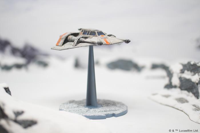 airspeeder miniature based on which weapon you ve equipped.