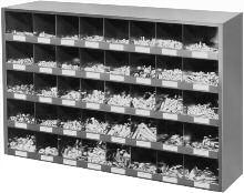POPULAR FASTENER ASSORTMENTS 40 BIN GRADE 5 HARDWARE FEATURES / BENEFITS The most popular sizes of cap screws, nuts, s and s /4 through / diameters. 40 compartment cabinet.
