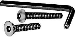 SOCKET HEAD CAP SCREWS TAMPERPROOF SOCKET CAP SCREWS APPLICATIONS Prevents unauthorized removal of parts & equipment from vending machines, computers, telephone booths, electrical panels, control