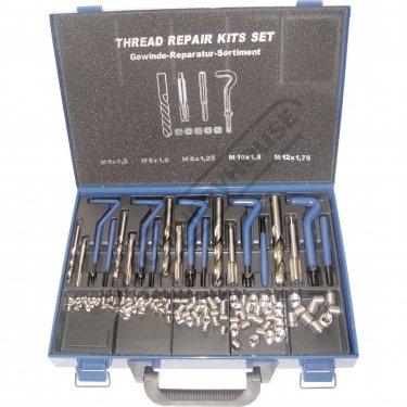 T100 D108 D102 F100 Metric Thread Repair Kit - 130 Piece