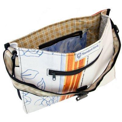 UPMARKET CONFERENCE BAG (PVC01) Adjustable sling strap padded inside and lined with polyester waste inside and outside