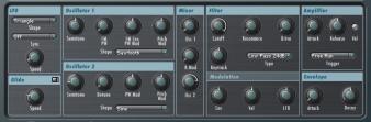SYNTHESIZER SECTION The D-CODER offers a fully-featured polyphonic synthesizer, that can also be used independently of the Vocoding section and be