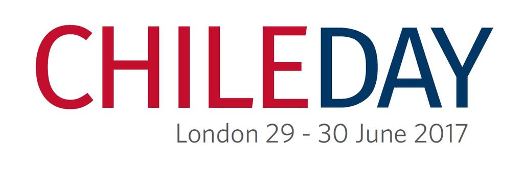 CHILE DAY LONDON 2017 Thursday 29th June One Whitehall Place 2 Whitehall Court, London SW1A 2EJ 08:00 08:30 Registration and welcome coffee 08:30 08:35 Chile Day London 2017 Opening Isabel Margarita