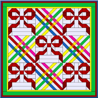 requirements include all fabric for the project top, borders and binding. Finished Lap Quilt is 50 square. All seams are 1/4. Press in the direction of the arrows.