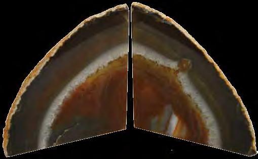 Agate Bookends A-Grade Red $3.50 lb.