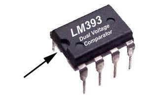 You must be careful to insure that all pins of the LM393 are inserted into the socket. Ask an adult for help with this step.