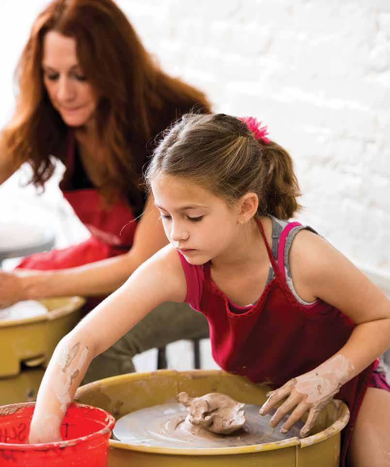 OUR VISION The Clay Studio envisions a place where creativity is taken seriously. We are a creative engine for our community and a destination where all people can explore the vast world of clay.