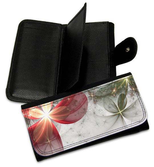 Wallets Wallets are very personal objects, therefore it is beneficial to have a unique and personal design printed