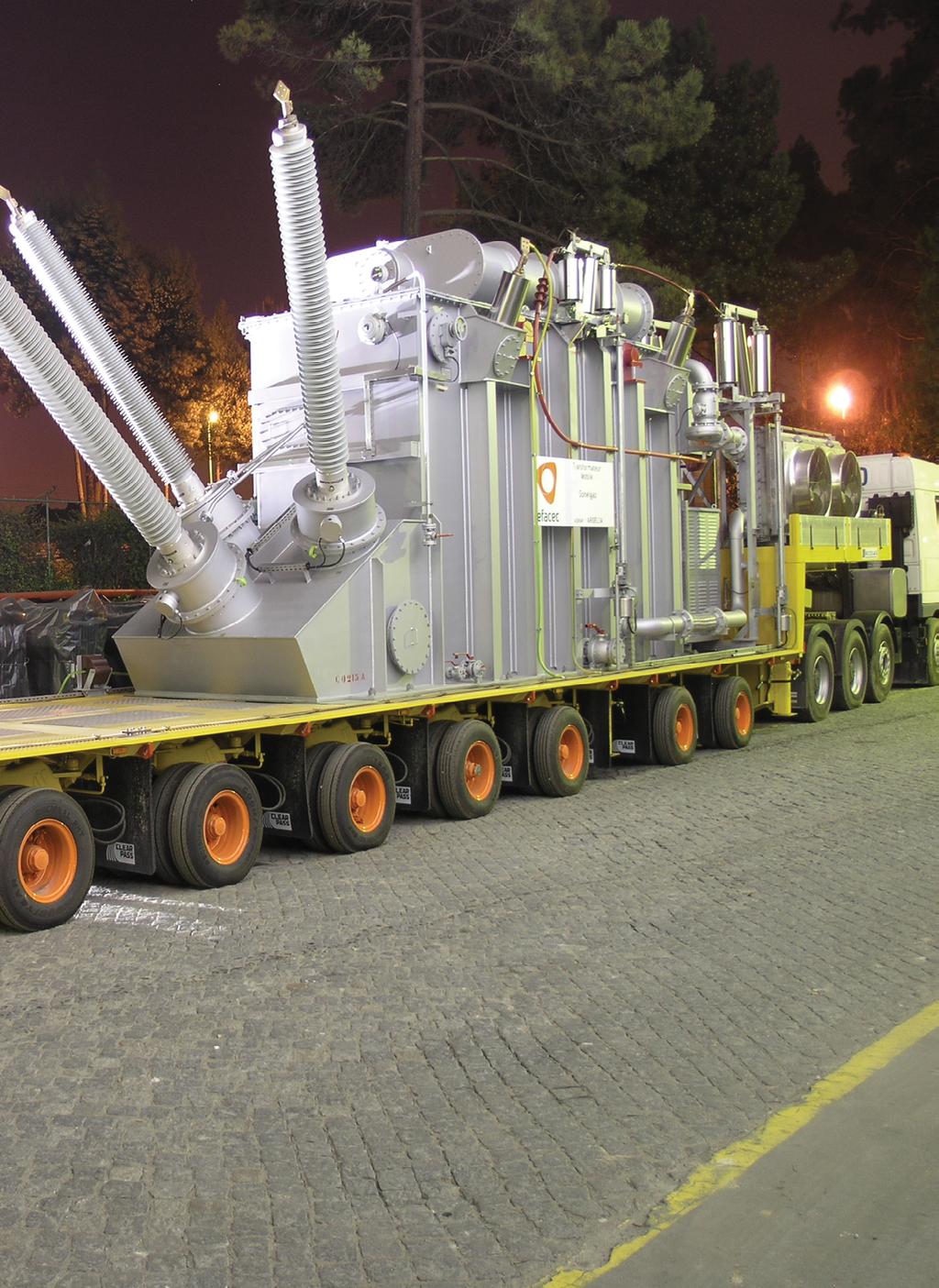 Mobile Substations Efacec Mobile Substations design, assembling and commissioning are the result of Efacec large experience in the fields of manufacturing power equipment and/or integrating complete