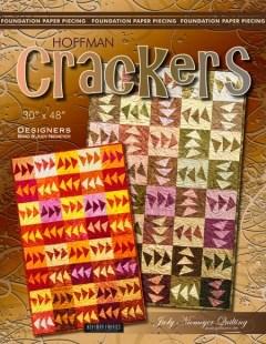 Crackers $35 Wed. Mar. 16 10-3 Here is an easy beginner paper piecing quilt designed to use 10 inch squares.