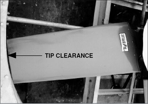 Figure 7b NOTE: The purpose of the seal disc is to prevent hot air from recirculating back down through the hub, increasing efficiency.