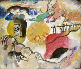 Wassily Kandinsky, Improvisation 27 (Garden of Love II), 1912,