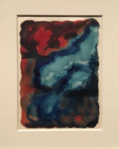 Georgia O Keeffe (1887-1986), Red and Blue No.