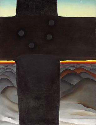 Georgia O'Keeffe (1887 1986) Black Cross, New
