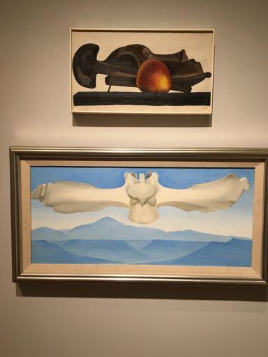 Georgia O'Keeffe (1887 1986), Flying Backbone, 1944, oil on