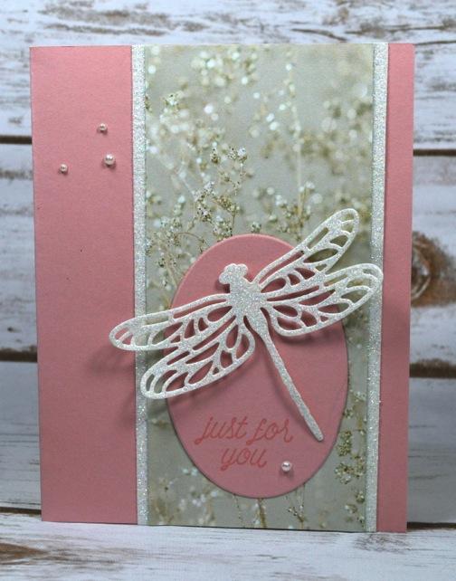 Supply List Stamps: So in Love Paper: Falling in Love Designer Series Paper, Blushing Bride, Dazzling Diamonds Glimmer Paper Ink: Blushing Bride Embellishments: Stampin Dimensionals, Mini Glue Dots,