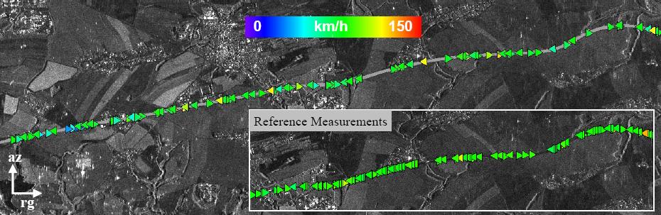 Two-Channel SAR Ground Moving Target Indication for Traffic Monitoring in Urban Terrain. In: International Archives of Photogrammetry, Remote Sensing and Spatial Information Sciences, Vol.