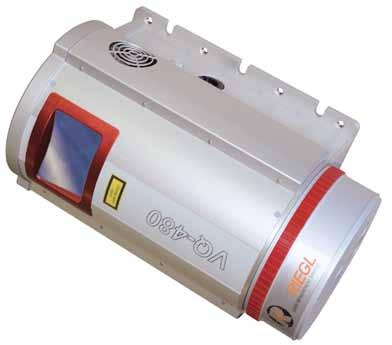 interface for IMU mounting integrated LAN-TCP/IP interface The V-Line Airborne Laser Scanner RIEGL VQ-48i provides high speed data acquisition using a narrow infrared laser beam and a fast line